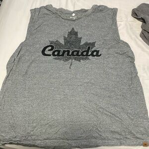 Grey Tank Top for Men - Size Extra Large - Canada Shirt